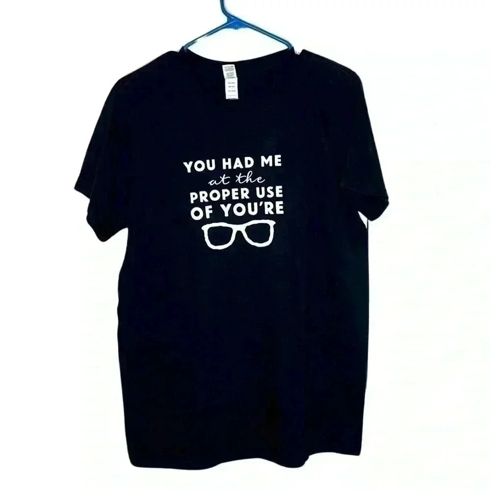 NWOT Grammar shirt! Funny!!